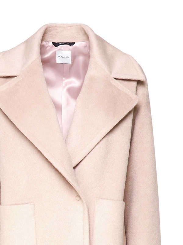 The Best Shops ALISHEVA: cappotti corti - Cappotto in panno di lana