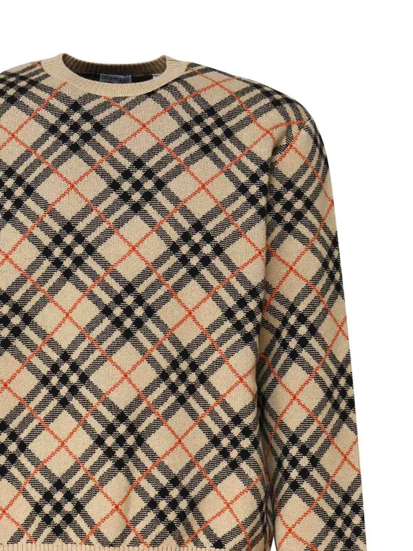 The Best Shops BURBERRY: Pull col rond - Pull Col Rond - Noir