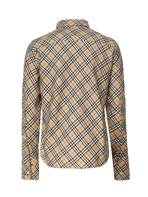 BURBERRY: シャツ online - シャツ - 黒