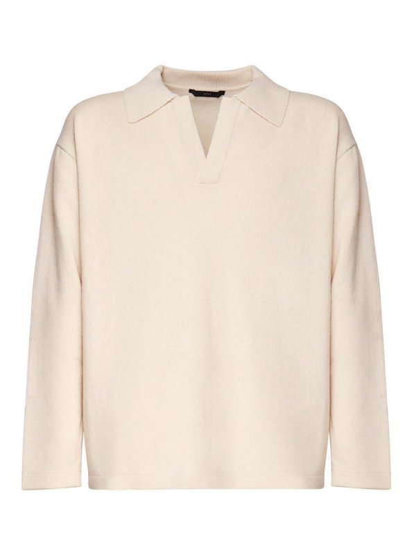 HEVO: クルーネック - クルーネック - 白