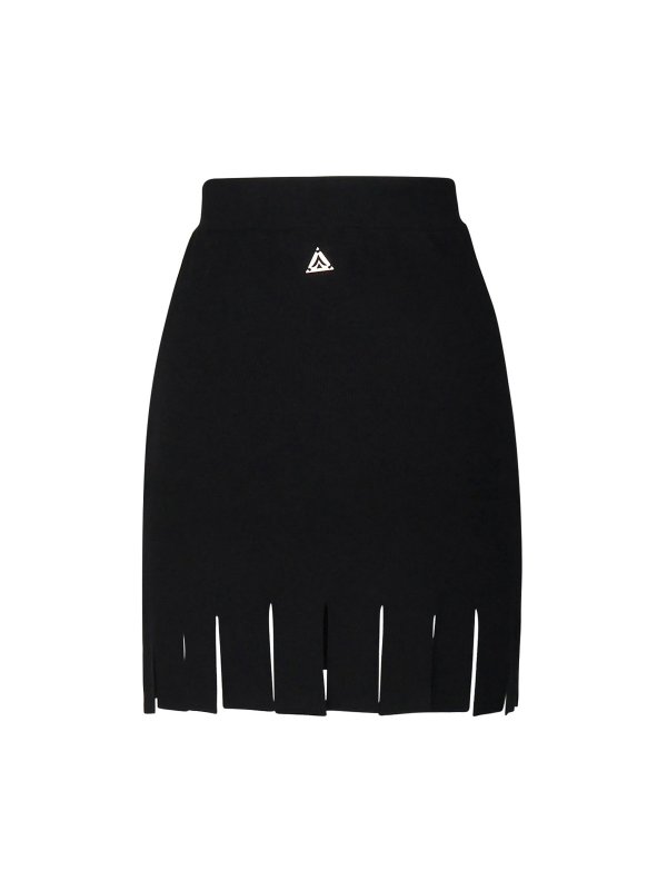 AKEP: mini skirts online - Mini-Skirt With Fringes