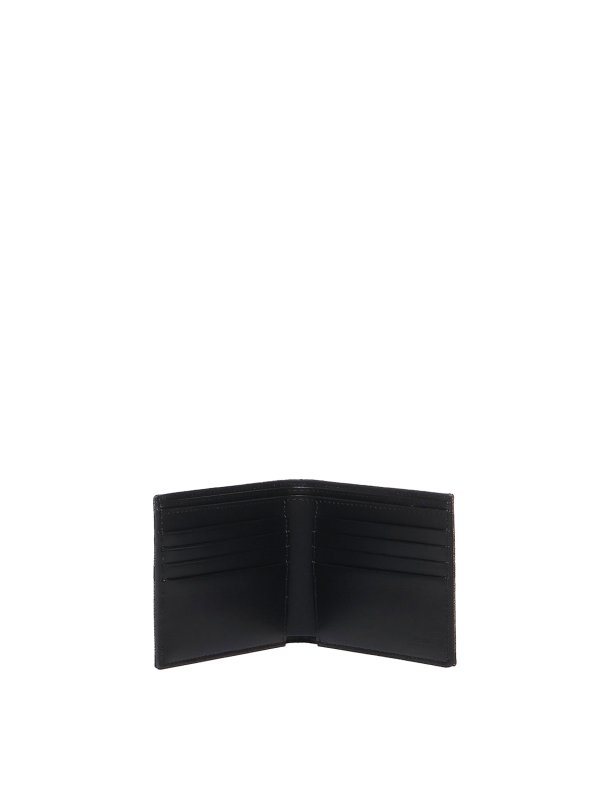 Ff Bi-Fold Fabric Wallet shop online: FENDI