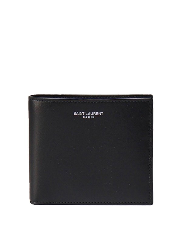 SAINT LAURENT: wallets & purses - Bifold Wallet With Logo