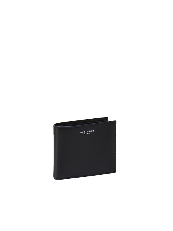 The Best Shops SAINT LAURENT: wallets & purses - Bifold Wallet With Logo