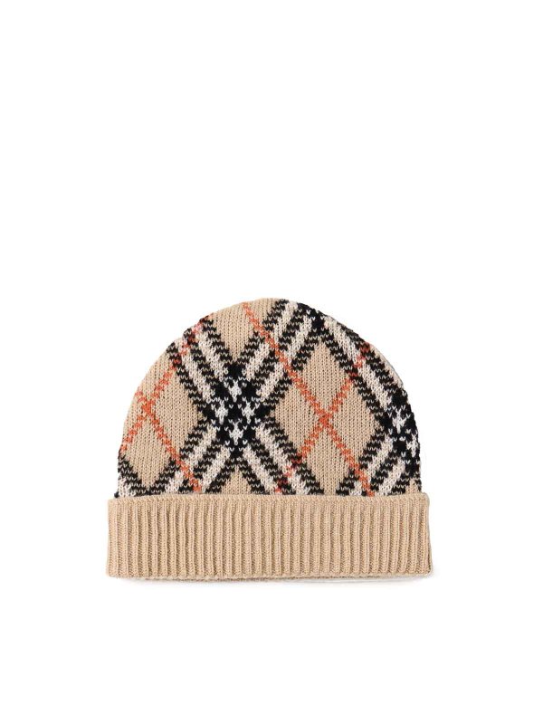 BURBERRY: Mützen online - Mütze - Schwarz