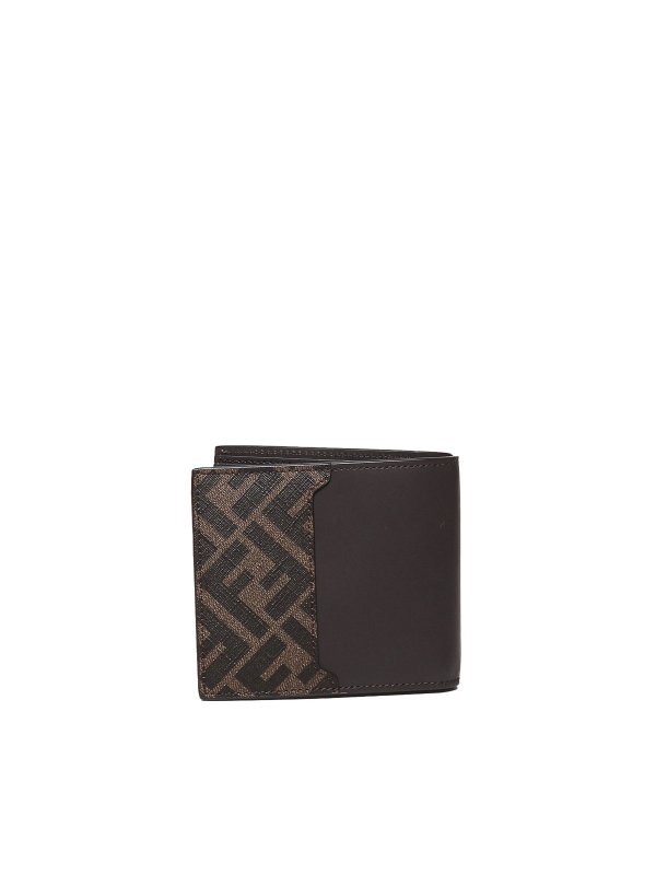 FENDI: wallets & purses online - Ff Square Bi-Fold Wallet