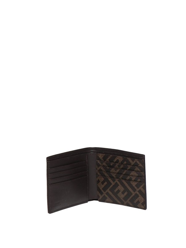 Ff Square Bi-Fold Wallet shop online: FENDI