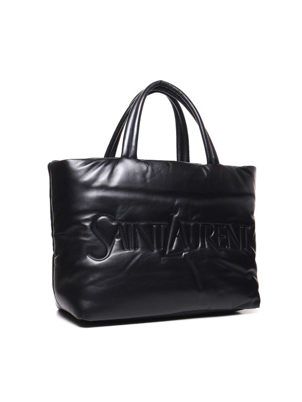 The Best Shops SAINT LAURENT: cross body bags - Padded Leather Tote Bag