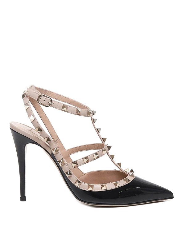 VALENTINO GARAVANI: Escarpins - Chaussures À Talon - Beige