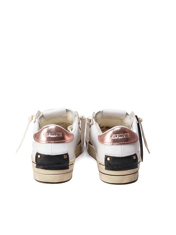 CRIME LONDON: sneakers online - Scneaker in pelle Sk8