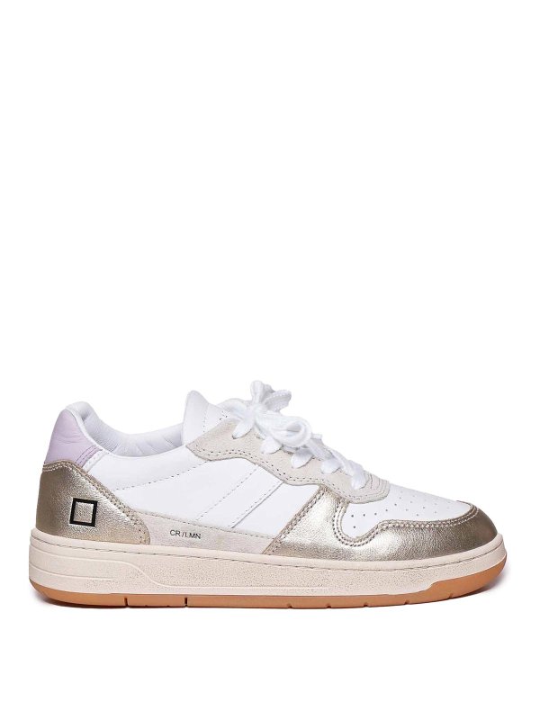 D.A.T.E.: Chaussures de sport - Baskets - Métallique