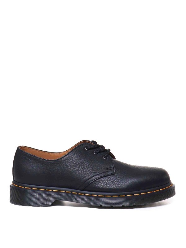 DR. MARTENS: レースアップシューズ - 編み上げ靴 - 黒