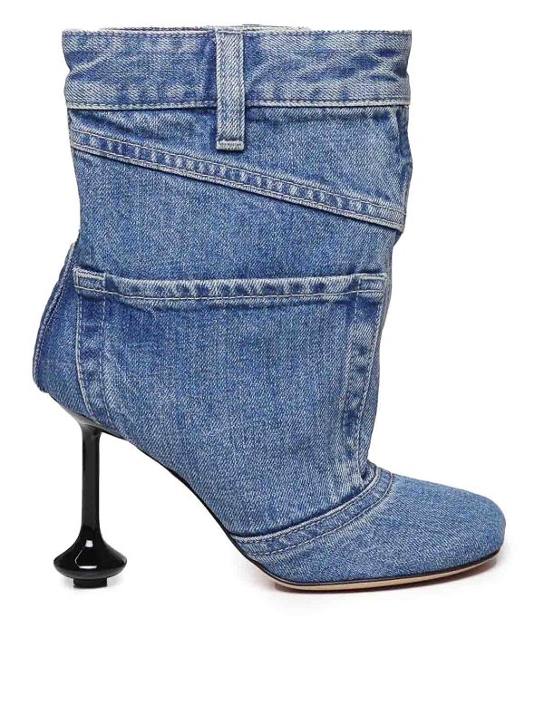 LOEWE: Botines - Botines - Denim