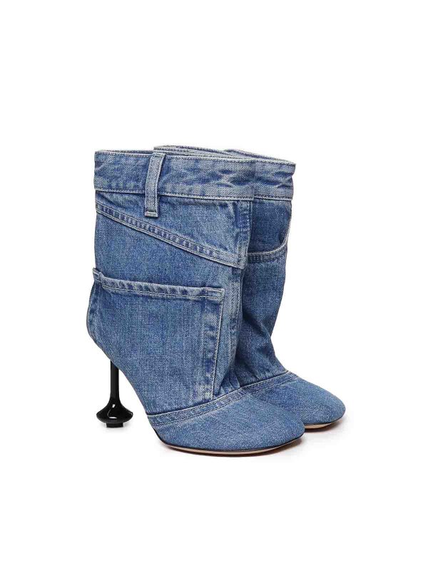 The Best Shops LOEWE: Botines - Botines - Denim
