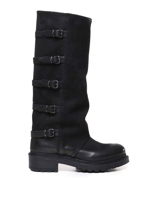METISSE: boots - Long Bikers Boots