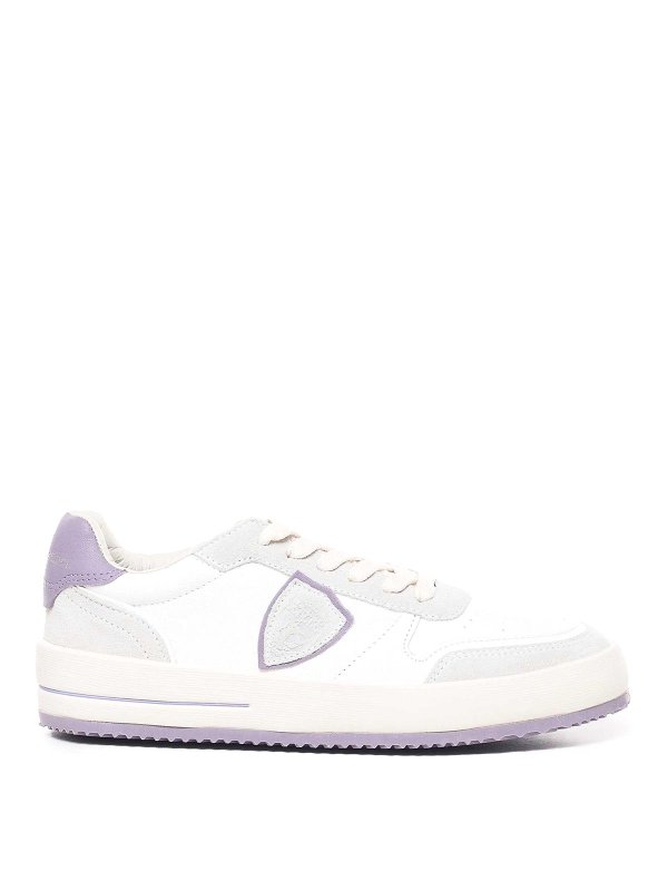 PHILIPPE MODEL: trainers - Sneakers Nice In Calfskin And Suede