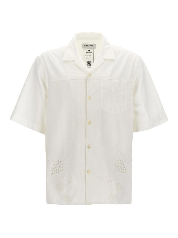 MARINE SERRE: Hemden - Hemd - Weiß