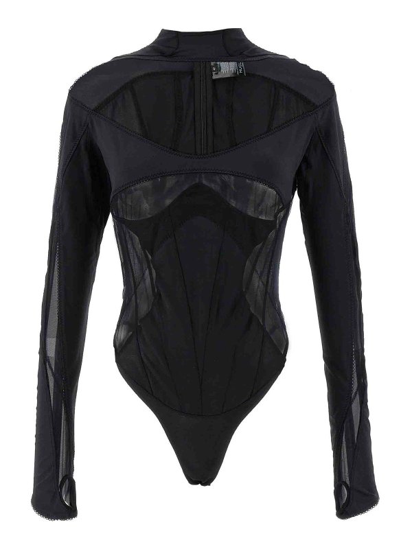 MUGLER: Tops & Débardeurs - Top - Noir