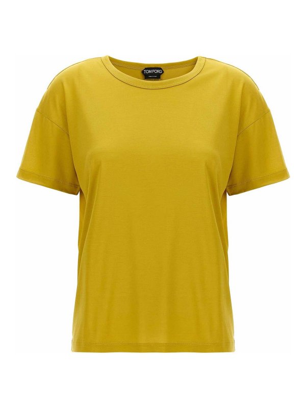 TOM FORD: Camisetas - Camiseta - Amarillo