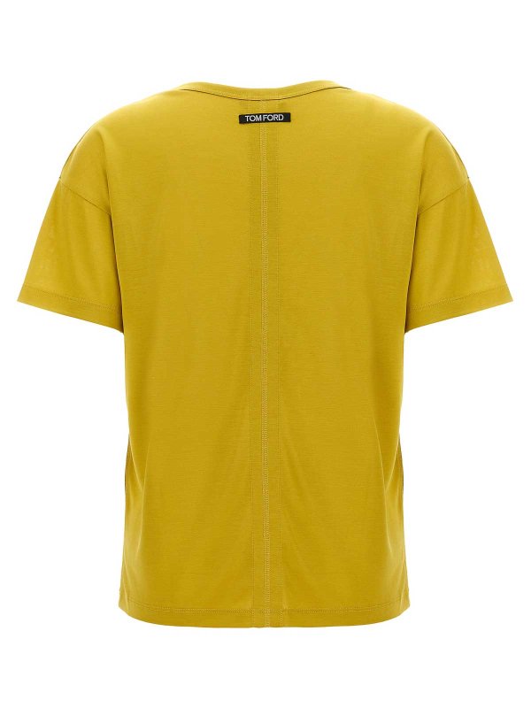 【関税&送料込】Tom Ford T-Shirt In Cotone TOM FORD Cotton-Jersey T-Shirt for Men | MR PORTER