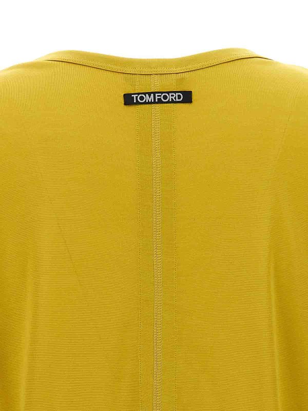 The Best Shops TOM FORD: Camisetas - Camiseta - Amarillo