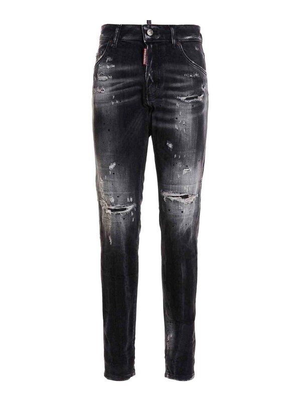 DSQUARED2: bootcut jeans - Dan Jeans