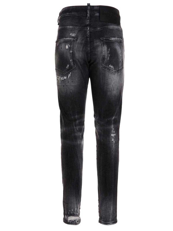 DSQUARED2: bootcut jeans online - Dan Jeans