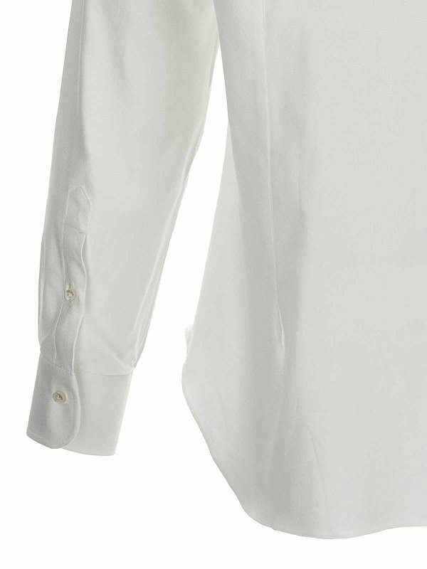 シャツ - 白 shop online: BARBA