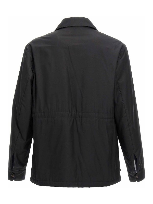 BERLUTI: ダウン・ハイテクジャケット online - ダウンジャケット - 黒