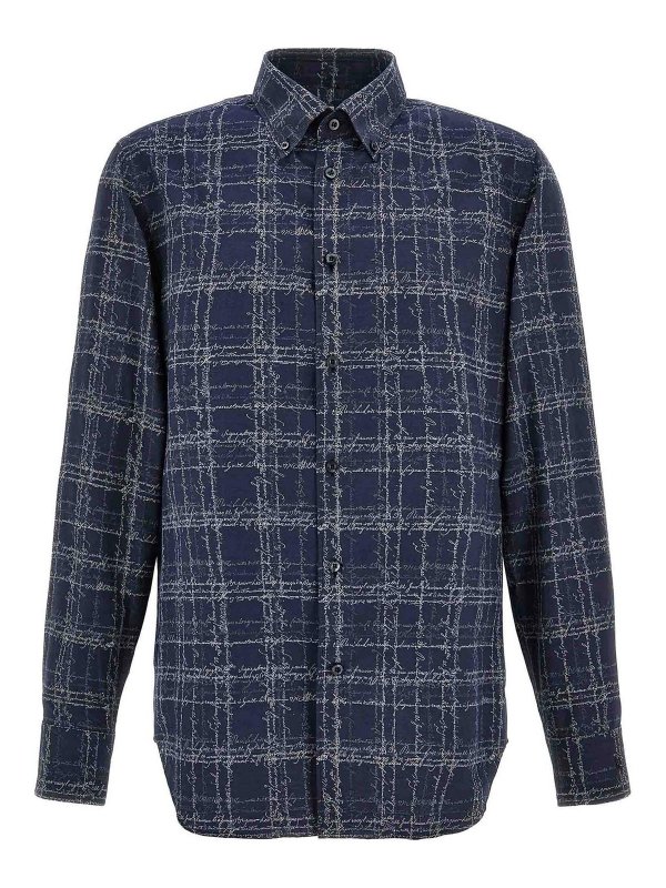 BERLUTI: Camisas - Camisa - Azul