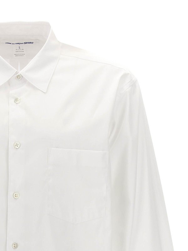 The Best Shops COMME DES GARCONS: Camisas - Camisa - Blanco