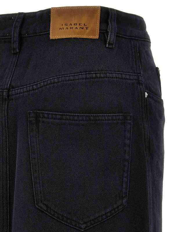 Midirock - Schwarz shop online: ISABEL MARANT