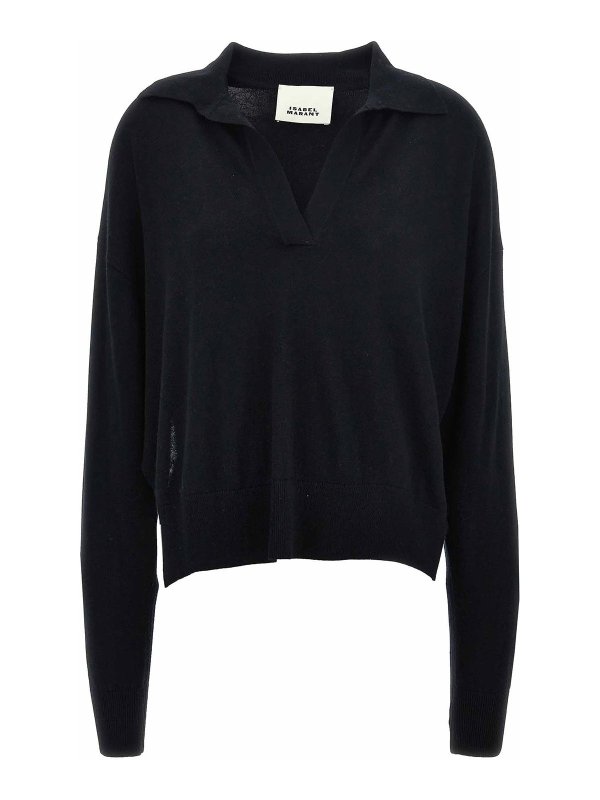 ISABEL MARANT: Cardigans - Cardigan - Schwarz