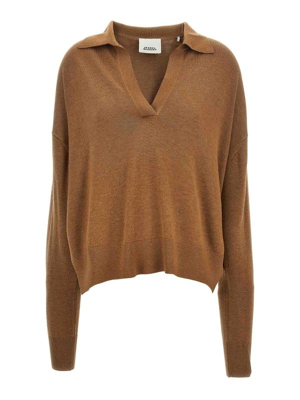 ISABEL MARANT: カーディガン - カーディガン - ベージュ