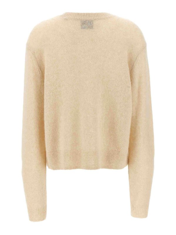 ISABEL MARANT: Pull col rond online - Pull Col Rond - Beige