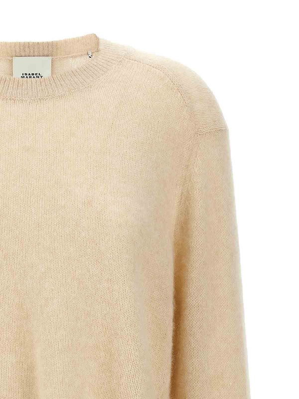 The Best Shops ISABEL MARANT: Pull col rond - Pull Col Rond - Beige