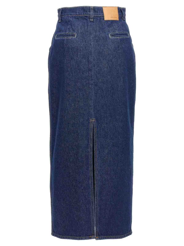 MAGDA BUTRYM: Knee length skirts & Midi online - Denim Skirt