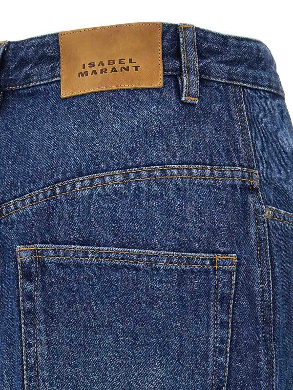 Jupe Midi - Bleu shop online: Isabel Marant Etoile