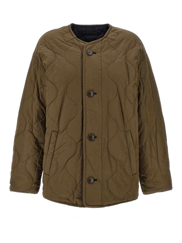 Isabel Marant Etoile: short coats online - Nesmae Reversible Coat
