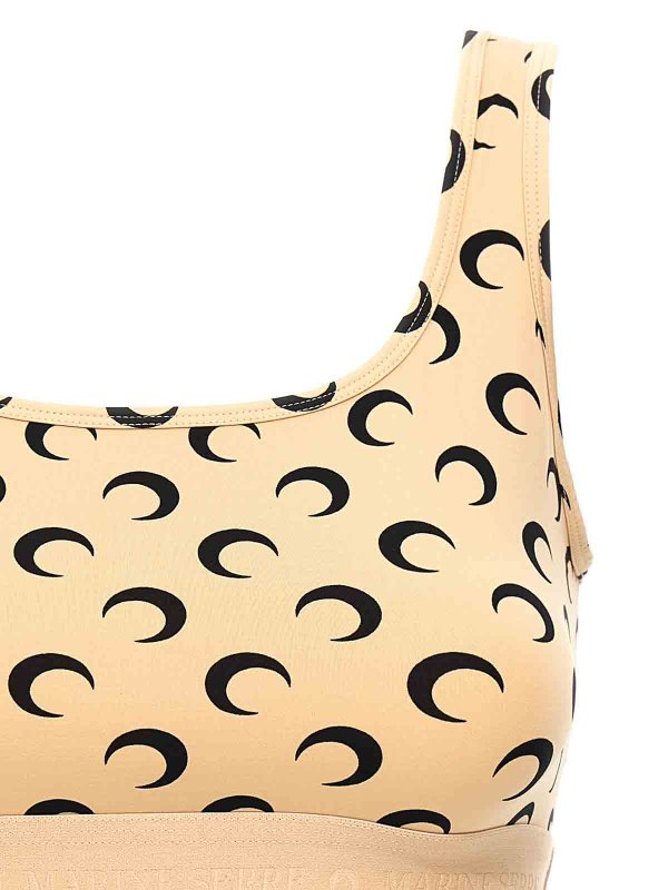 The Best Shops MARINE SERRE: トップス＆タンクトップ - トップ/タンクトップ - ベージュ