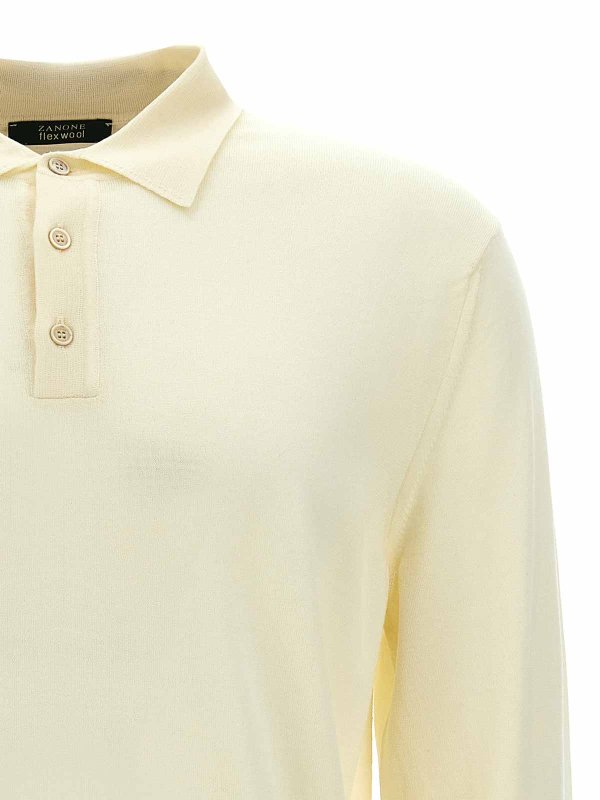 The Best Shops ZANONE: polo shirts - Wool Polo Shirt