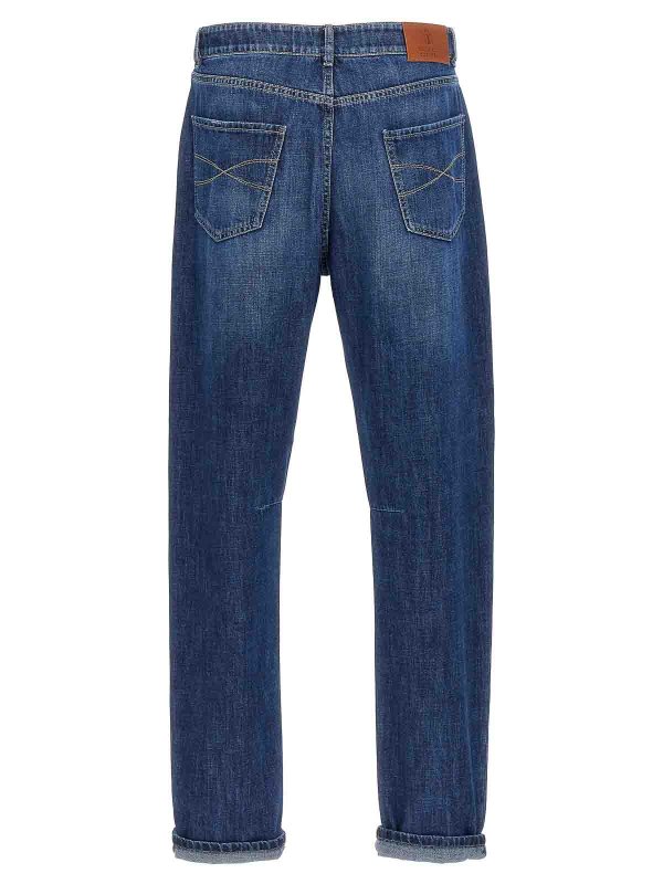 BRUNELLO CUCINELLI: Bootcut online - Bootcut Jeans - Blau