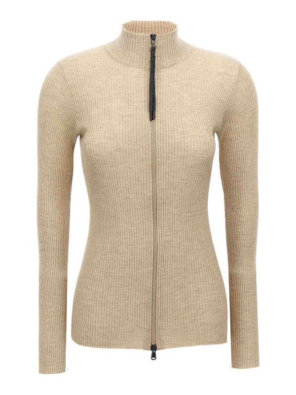 BRUNELLO CUCINELLI: cardigans - Lurex Cardigan