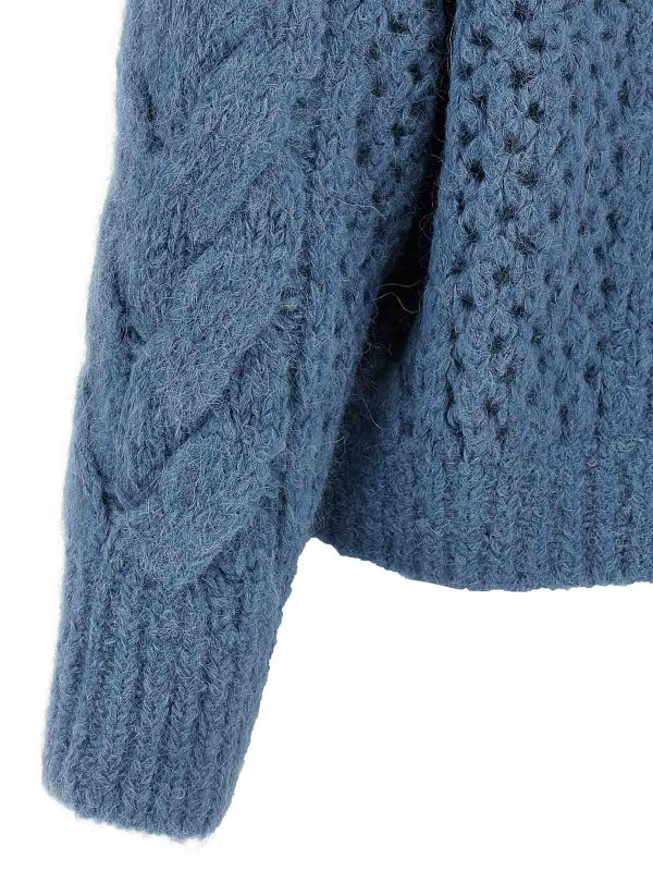 Cardigan - Hellblau shop online: BRUNELLO CUCINELLI