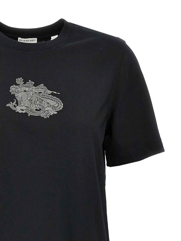 The Best Shops BURBERRY: T-shirts - T-Shirt - Schwarz