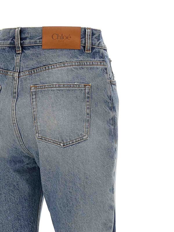 Jeans patchwork shop online: CHLOE