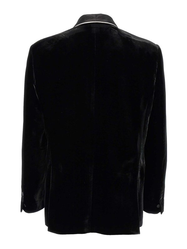 DSQUARED2: giacche casual online - Blazer sexy in velluto Palm Beach