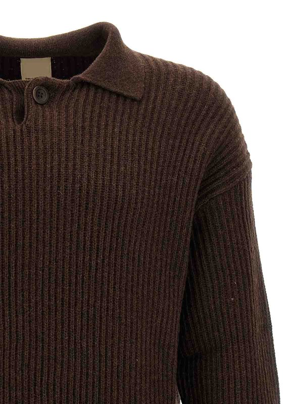The Best Shops EMPORIO ARMANI: Pull col rond - Pull Col Rond - Marron