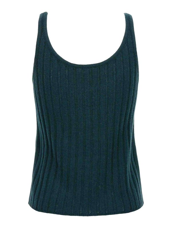 ERES: Tops y camisetas sin mangas online - Top - Verde