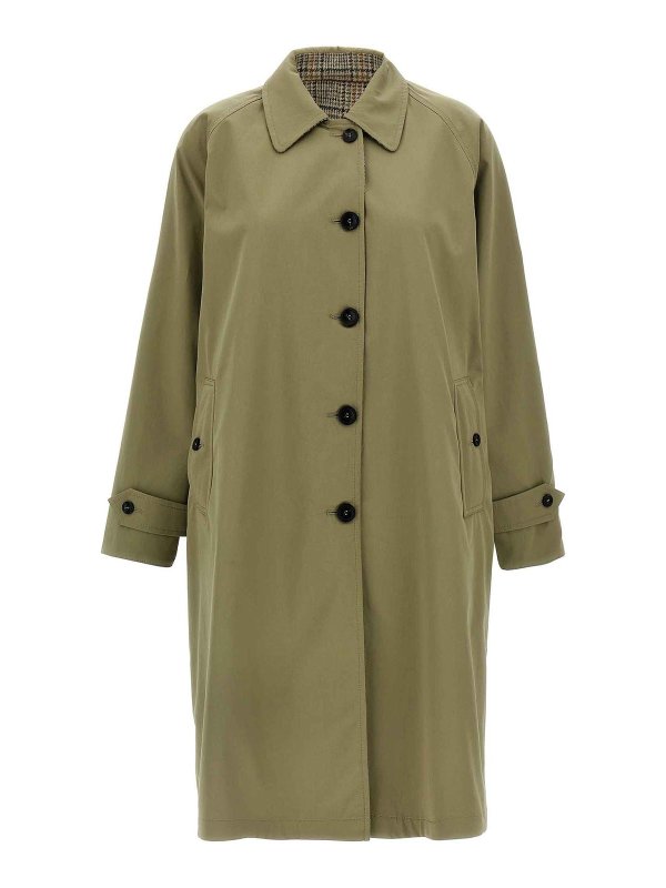 FORTELA: trench coats - Stanford Reversible Trench Coat